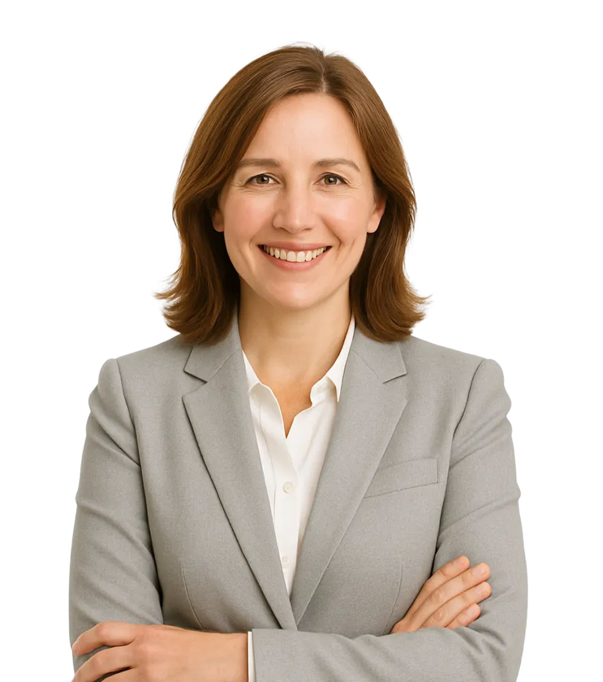 Team member with training analysis dashboard